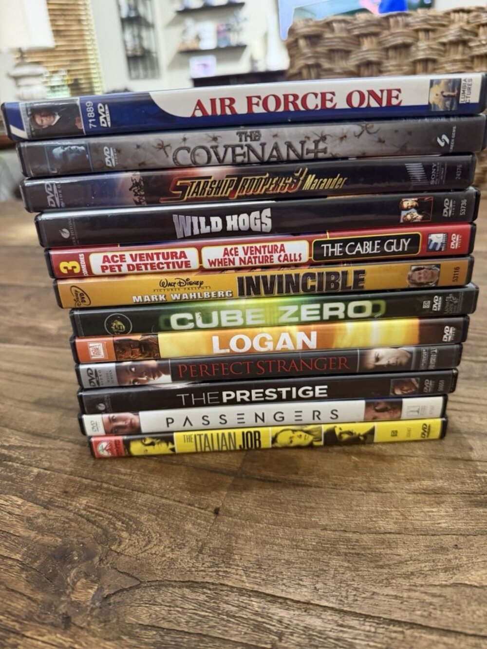 Lot Of 12 DVDs Comedy & Action Mix Random Bundle